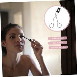 Minkissy Magnetic Eyelash Curler Stainless Steel Tool Skid Handle for Effortless Application and Charming Look Compact for Easy Travel for Personal and Professional Use