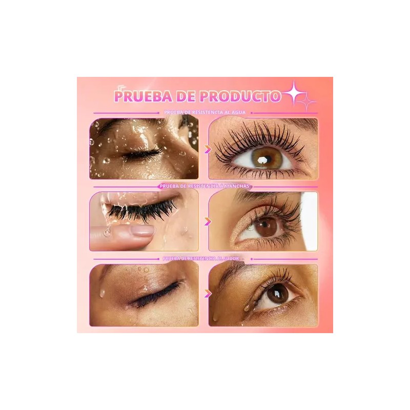 Minimeli Máscara De Pestañas Waterproof Y Volumen 24h