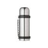 MasterClass Vacuum Flask with Handle, Stainless Steel, for Hot and