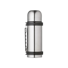 MasterClass Vacuum Flask with Handle, Stainless Steel, for Hot and Cold Drinks, 1 Litre (1.75 Pints)
