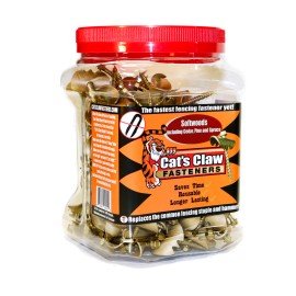 Cat's Claw Fasteners Cat’s Claw Wire Fence Fastening System for Softwoods 170 Count