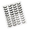 20 Pair Natural Eyelashes Fluffy Cross Fibre 3D False Eyelashes