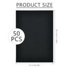 50 Sheets Black Card, A4 Card 300gsm Thick Card Stock