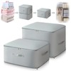 FIVAVA Space-saving compressing organiser, storage for duvets, clothes storage, storage