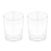 Anmire 2 Pack Clear Seeded Glass Shade, Modern Light Fixture
