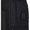w*lt LUGER 410086Y Middle Body Bag with USB Port, 1.2