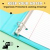 Yoobi 1 Inch Binder Set – 3-Ring Binders with 2
