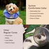Sychien Inflatable Dog Collar, Potective Recovery E Collar for Dogs