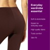 No nonsense Women's Plus Size Cotton Legging, Espresso, X-Large
