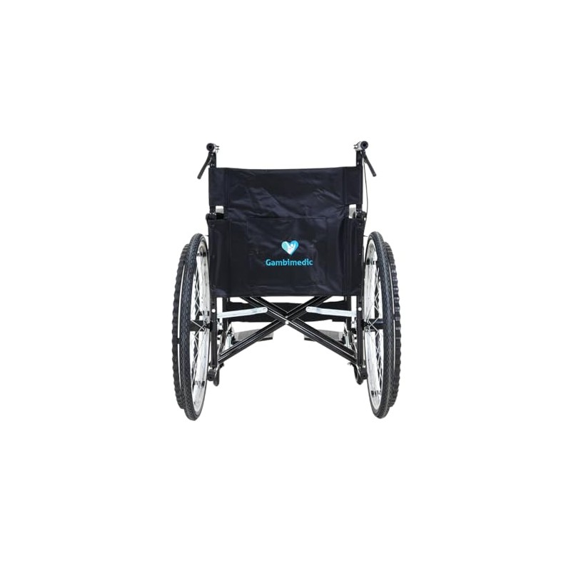 Gambimedic Silla De Ruedas Llanta Neumatica De Aire Todoterreno Acero
