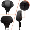 FOVPLUE Adjustable Rider Backrest,Detachable Plug-in Driver Backrest Pad w/Mounting Kit