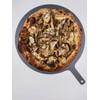 SWEIBIAI Black Pizza Board 20”X16” Round Pizza Cutting Board Pizza