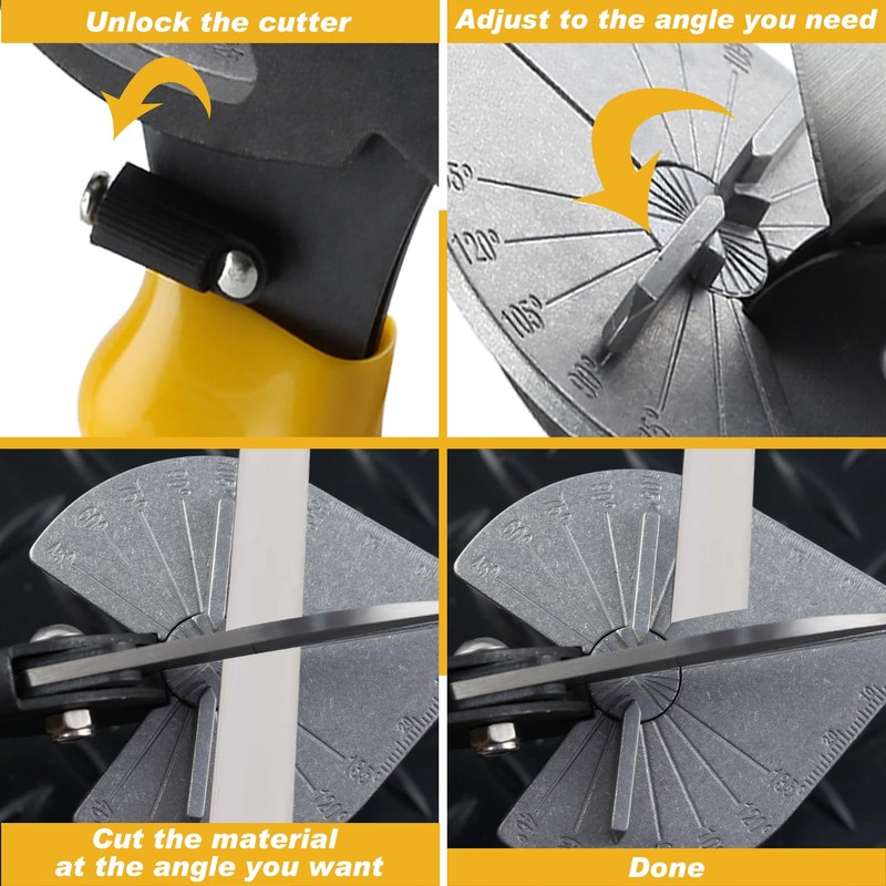 Gold Deer Molle Cutter, 45° Cut, Plastic Cutter, Molle Cutter,