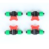 Drip Irrigation Shut Off Valve, In-Line Barbed Switch Valve Locking