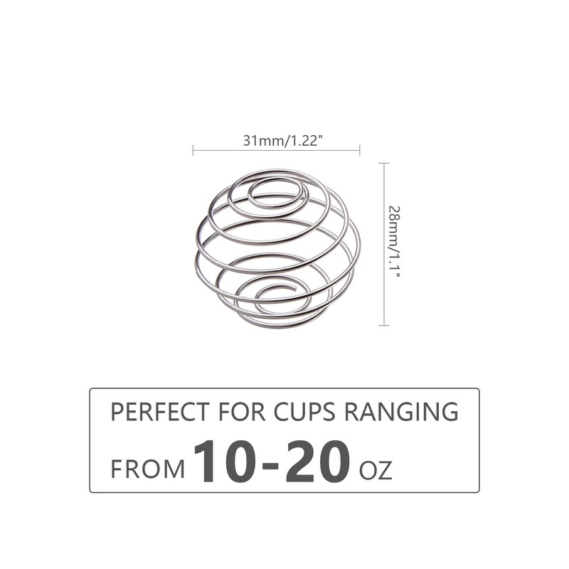 Protein Shaker,4 Pcs Small Shaker Ball Suitable for Protein Shaker