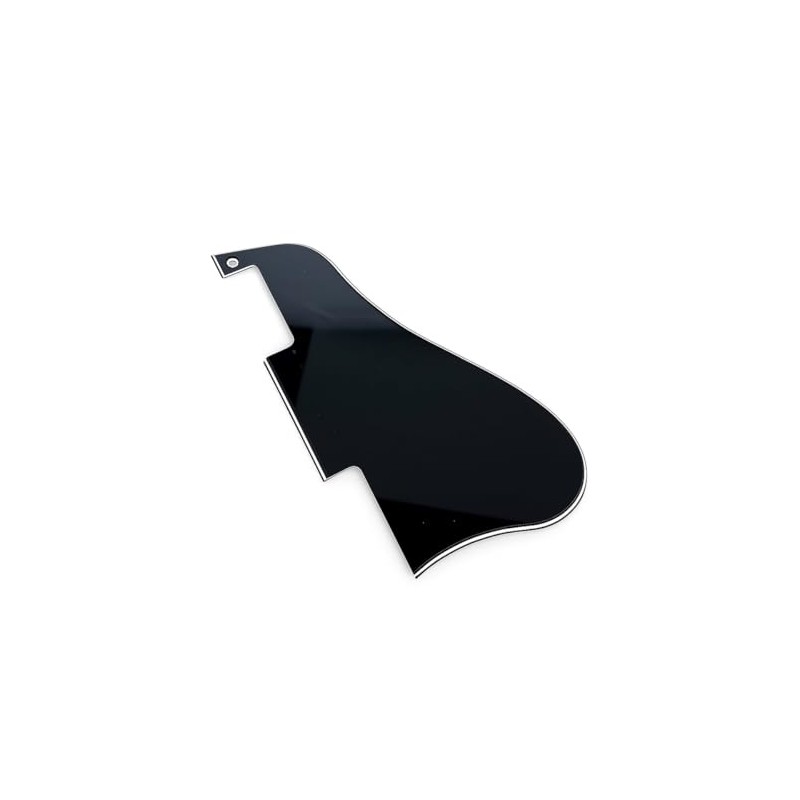 Pickguard Plate - Compatible with ES - 335-3 ply Black