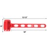 HAWK Red Plastic Hammer | Hexagon Openings In Handle |