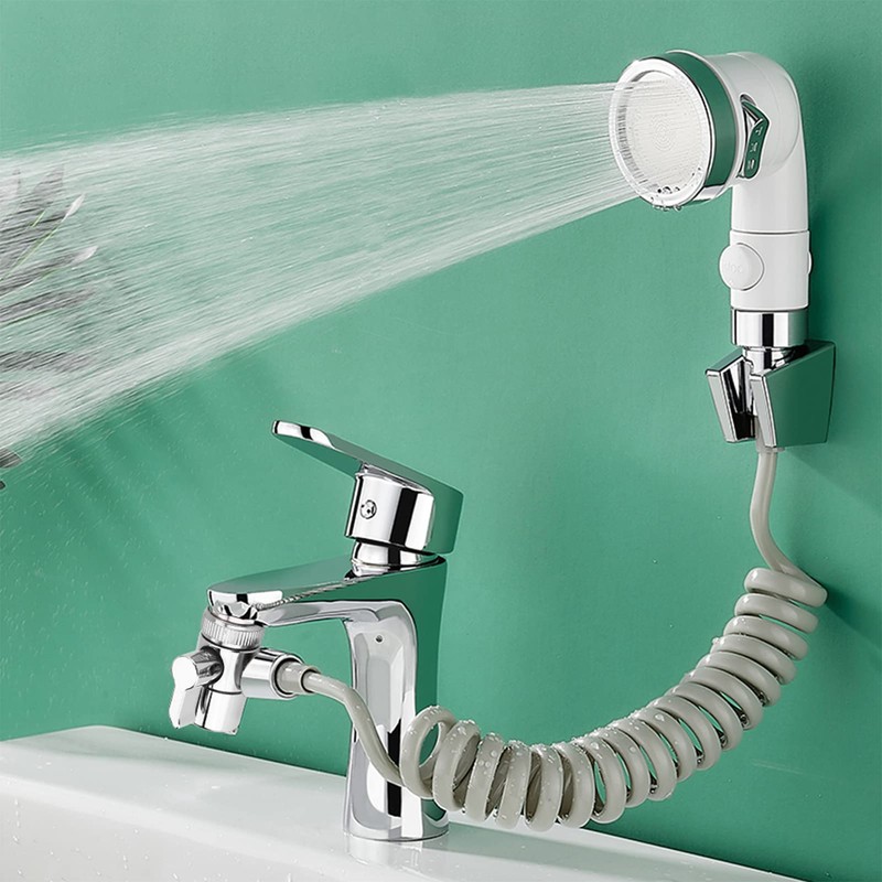 Grifo Desviador Lavabo Grifo de Agua Válvula de Latón Ducha