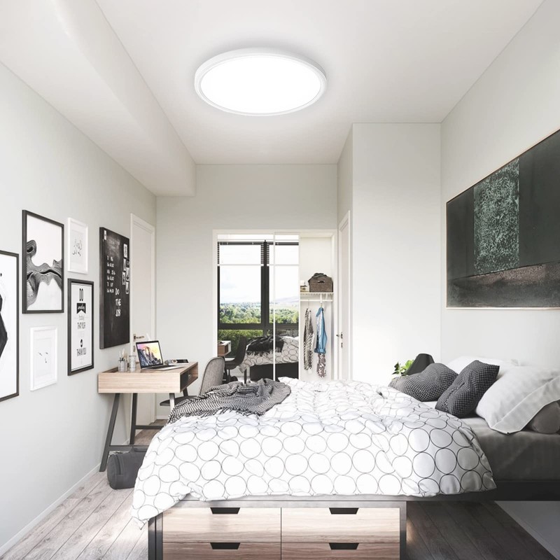 MODERN 12-Pack Super Thin 9inch 2800lm Flush Mount LED Ceiling