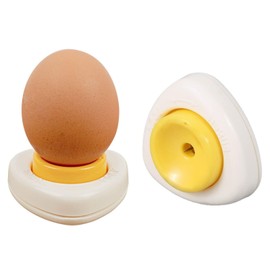 2 Pcs Egg Pricker for Boiled Eggs, Semi-Automatic Egg Piercer Pricker Pinhole Egg Piercer Safety & Easily Kitchen Pricker Egg Piercer Tool Egg Opener Egg Pricker for Raw Soft Hard Boiled Egg