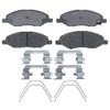 ACDelco Gold 17D1345CH Ceramic Front Disc Brake Pad Set