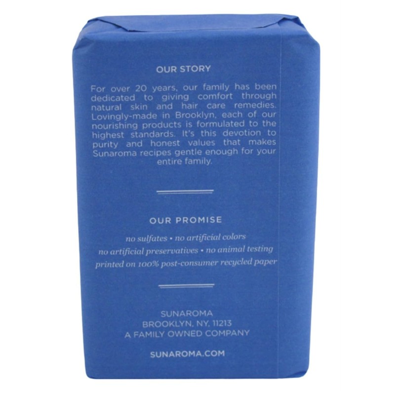 Sunaroma Soap Bar Goats Milk 8 Ounce (236ml) (6 Pack)