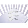 Satin Bassinet Sheet Set 2 Pack Ultra Soft Silk Fit