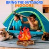 Vaulted Skulls & Co Inflatable Campfire Prop | Camp Fire