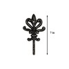 FantasHome Wall Mounted Cast Iron Home Décor Single Hook (Guard)