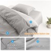 Waterproof Duvet Quilt Protector Cover Single,Single Side Waterproof Protective Cover,
