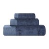 Superior Rayon from Bamboo Blend 3-Piece Towel Set, Luxury Quick