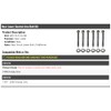 Marketplace Auto Parts Rear Lower Control Arm Bolt Kit -