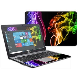 MightySkins Skin Compatible with Asus VivoBook X540SA X540LA 15.6" wrap Cover Sticker Skins Bright Smoke
