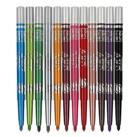 Folpus 12 Colors Makeup Eye Shadow Eyeliner Lip Pencil Pen Cosmetics Tool