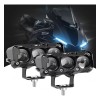 2pzs Faros Auxiliares 3 Modos Doble Color Led Para Auto