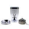 USB Rechargeable Vortex Protein Shaker Bottle – 16oz Electric Mixer