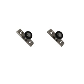 Floor Guide Floor Roller Guide for Wooden Sliding Door Guide Roller with Ball Bearing Roller Sliding Door Fitting Accessories for Sliding Door 50 x 15 x 18 mm Pack of 2