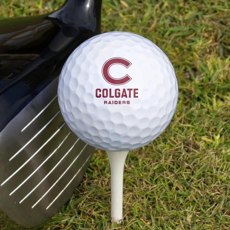 GRAPHICS & MORE Colgate University Novelty Golf Balls 3 Pack