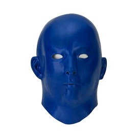 Aico Blue Coloring Mask 13.4 x 11.0 x 2.0 inches (340 x 280 x 50 mm), Latex