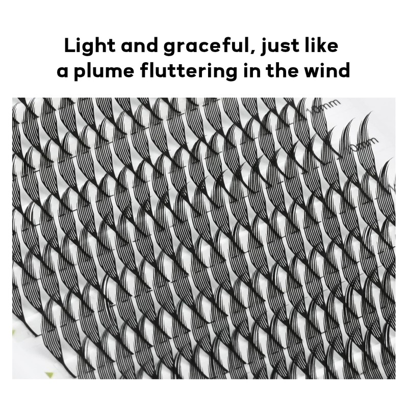 Obeyalash Wimpern Extensions 0,07mm D Curl 9–14 mm Wimpernverlängerung Easy