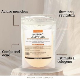 Radian-C Mascarilla Hidro-Plastica con Vitamina C estable Ilumina y unifica el tono de la piel 100grs