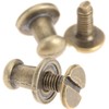 Mgoodoo Pack of 12 Mini Box Jewellery Cabinet Knob Antique