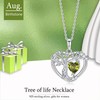 LOCIBLO Tree of Life Necklaces for Women 925 Sterling Silver