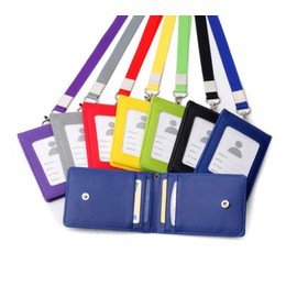 1 x Black Multipurpose Durable Leather Business Card ID Credit Card ID Wallet