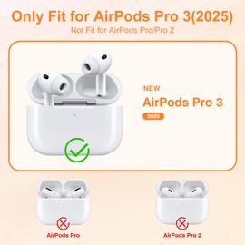 5 Pairs Replacement Ear Tips for AirPods Pro 3 Silicon with Cleaner Pen
