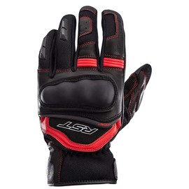 RST Urban Air 3 Mesh Vented CE Mens Motorcycle Gloves (Black, Red, 2XL)