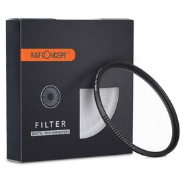 K&&F Concept Nano-X Black Mist Filter 1/4, HD, Waterproof, Anti Scratch, Green Coated