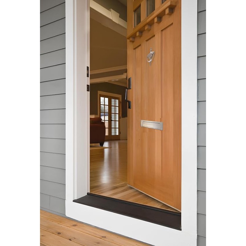QCAA Soild Brass Mail Slot, with Solid Brass Interior Frame,