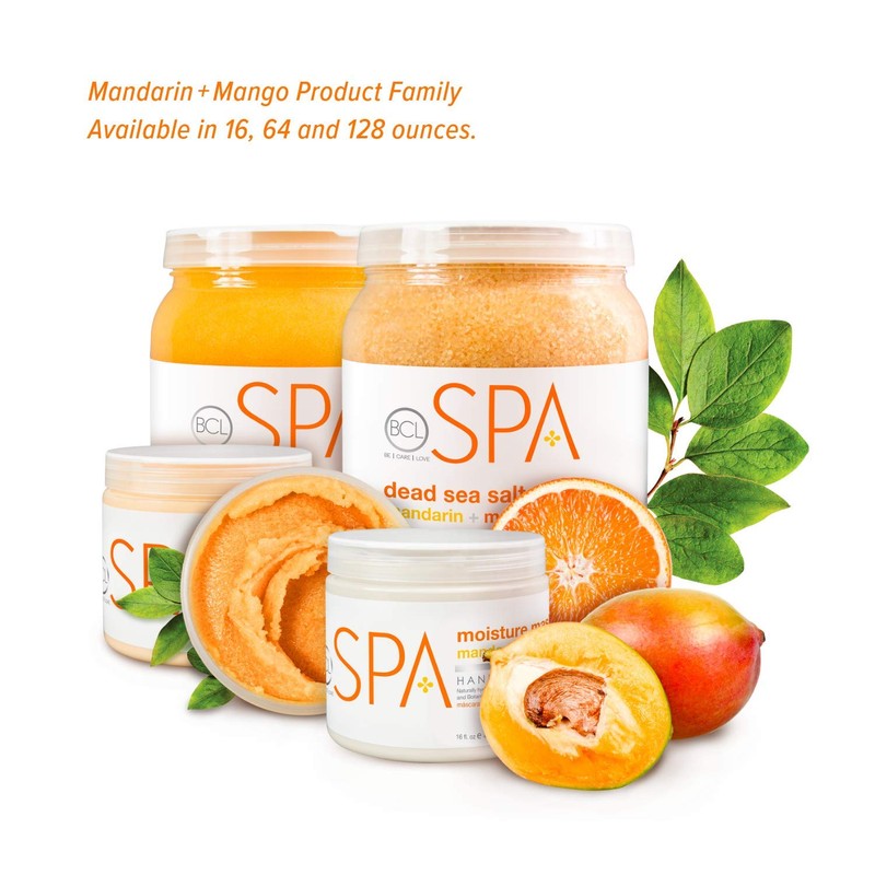 BCL SPA Dead Sea Salt Soak, Mandarin + Mango, 16