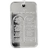 3 ARCHES USA Religious Messianic Necklace Silver Plated Inscribed With